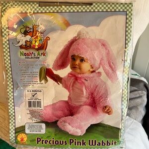Rubies Pink 3 piece Bunny Costume  Size 0-6monrhs.